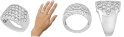 Macy's Diamond Pav&eacute; Cluster Ring (3-1/6 ct. t.w.) in 14k White Gold